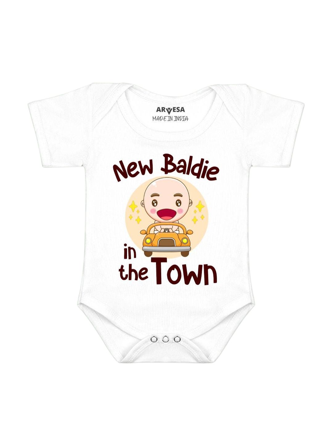 Arvesa New Baldie in The Town Printed Bodusuit-picture-10