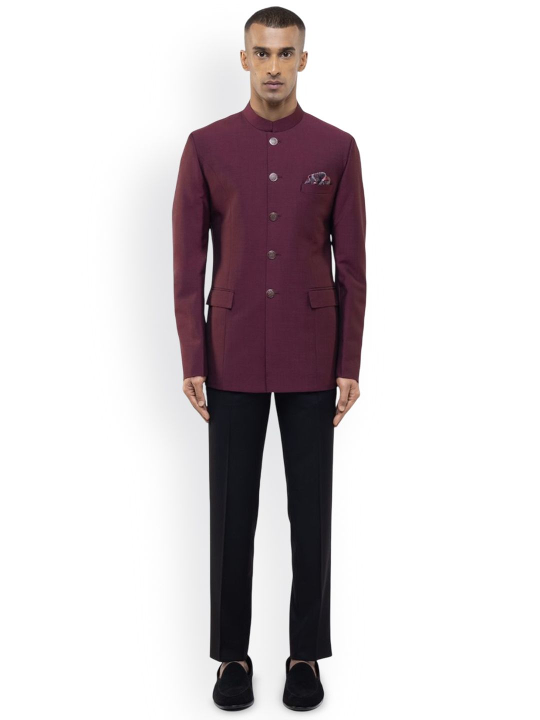 SDS By Kushal Shah Mandarin Collar 2 Piece Suits-picture-27