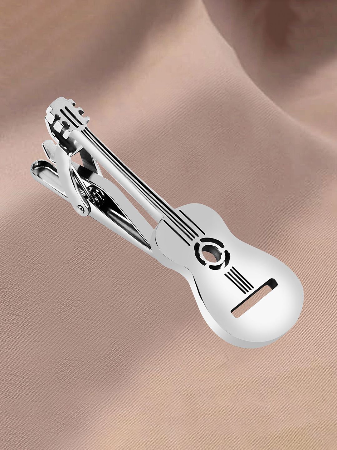 Curren Men Guitar Shaped Statement Tie Pin-picture-46