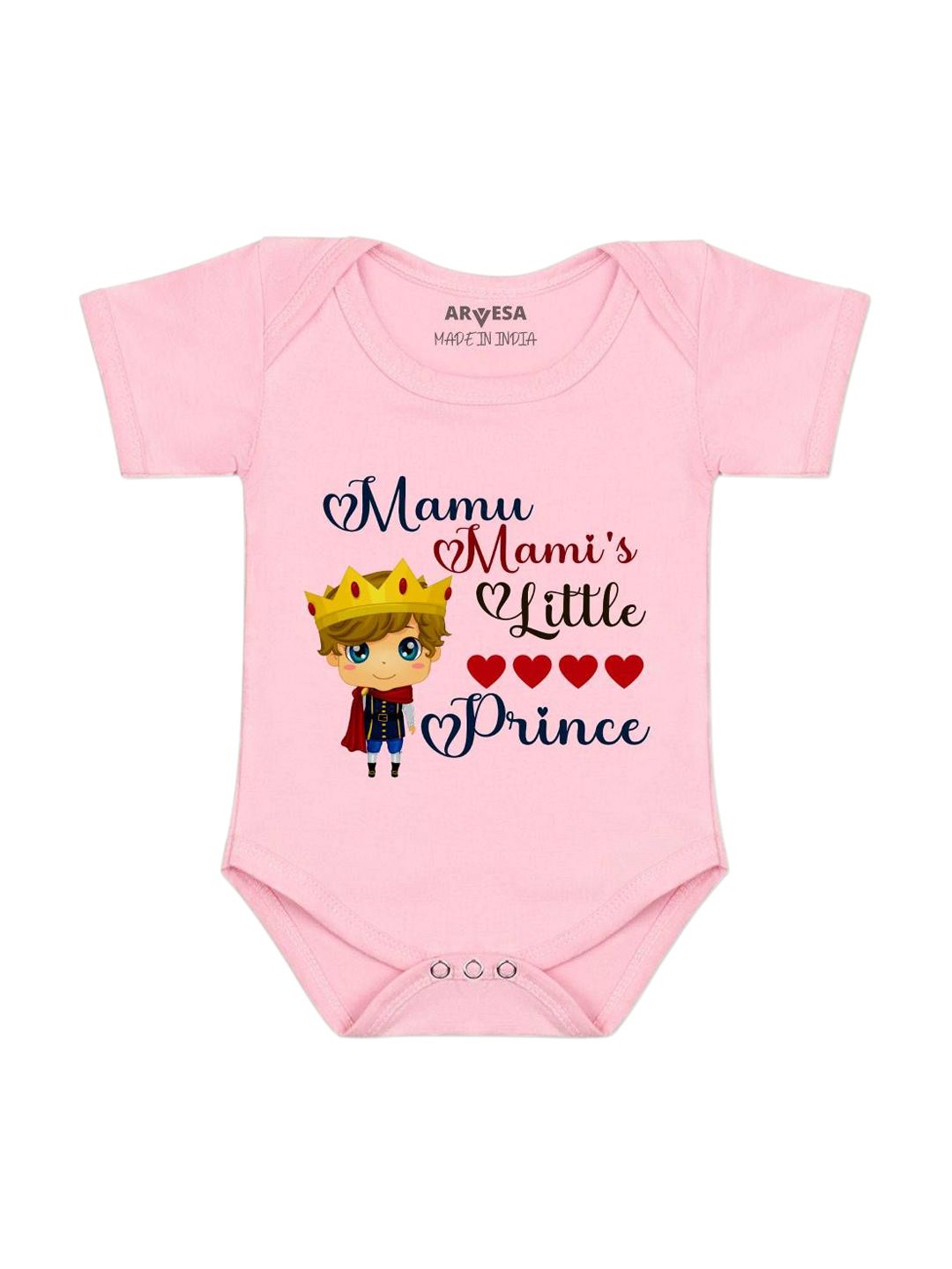 Arvesa Mamu Mami Little Prince Printed Bodusuit-picture-27
