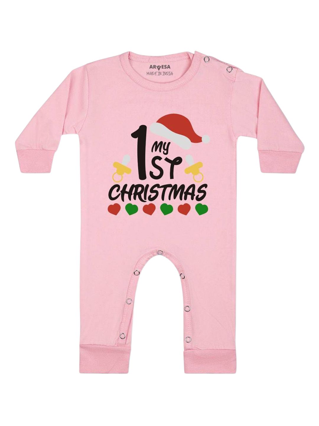 Arvesa My First Christmas Printed Bodysuit-picture-33