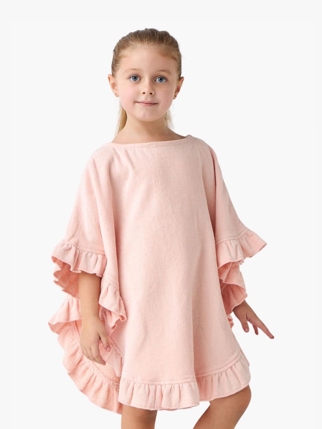 Juniors by Babyshop Cotton Round Neck Poncho Bath Robe-picture-8