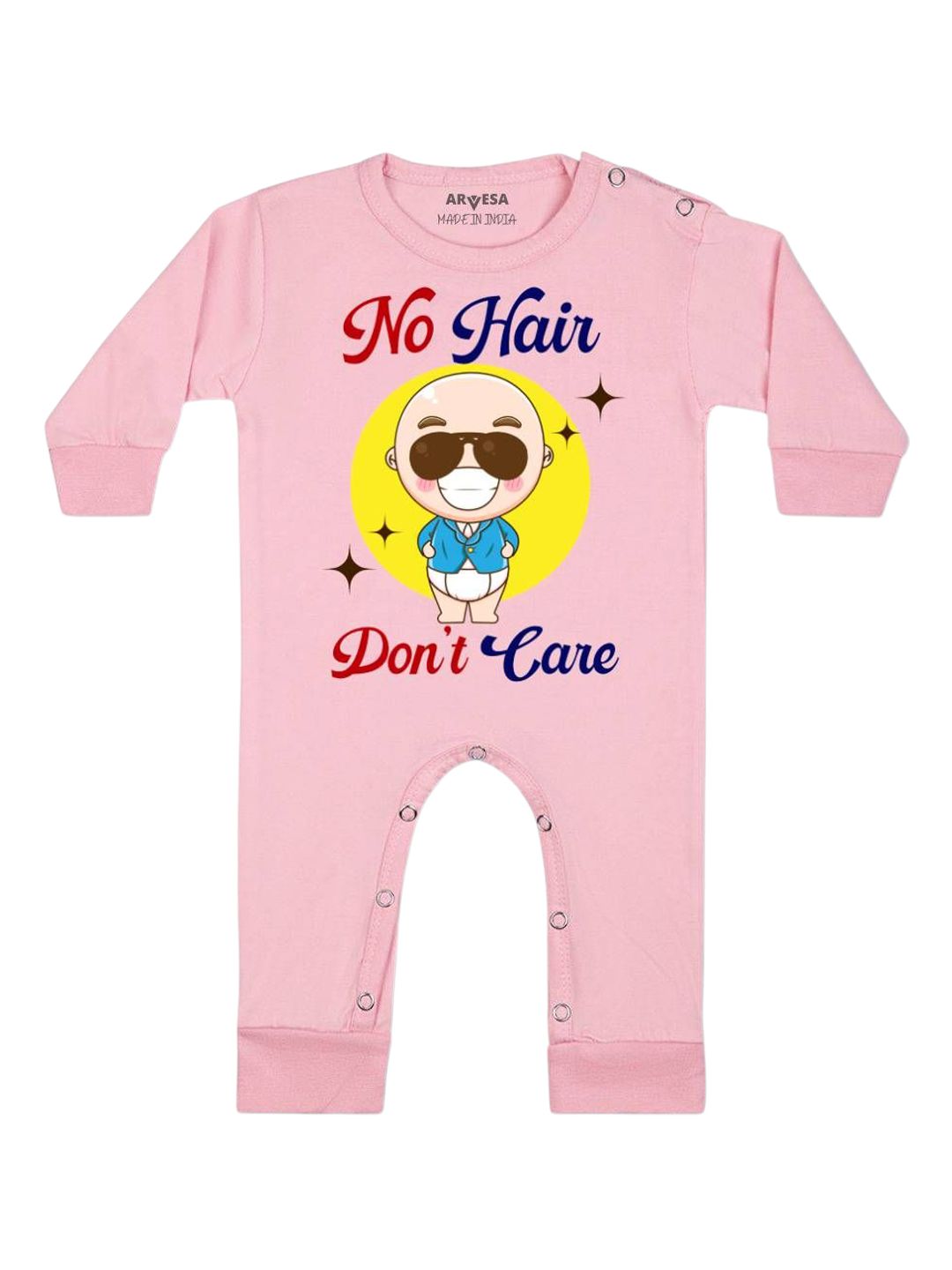 Arvesa No Hair Dont Care Printed Bodysuit-picture-29