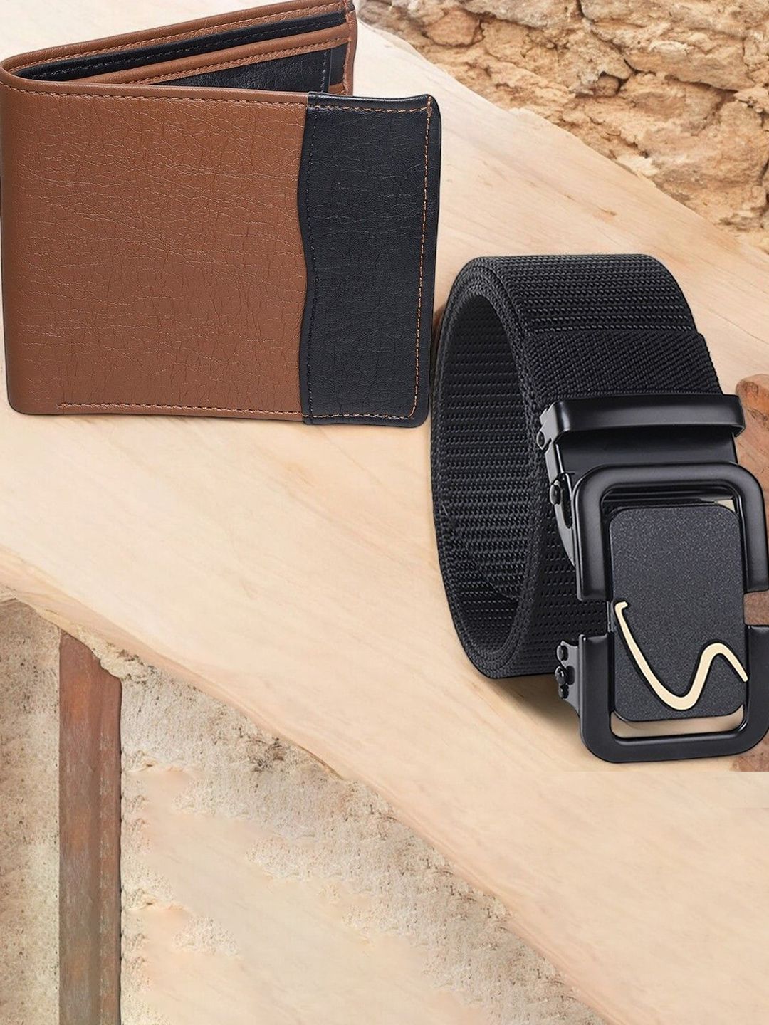 The Roadster Lifestyle Co Men Wallet & Belt Gift Set-picture-39