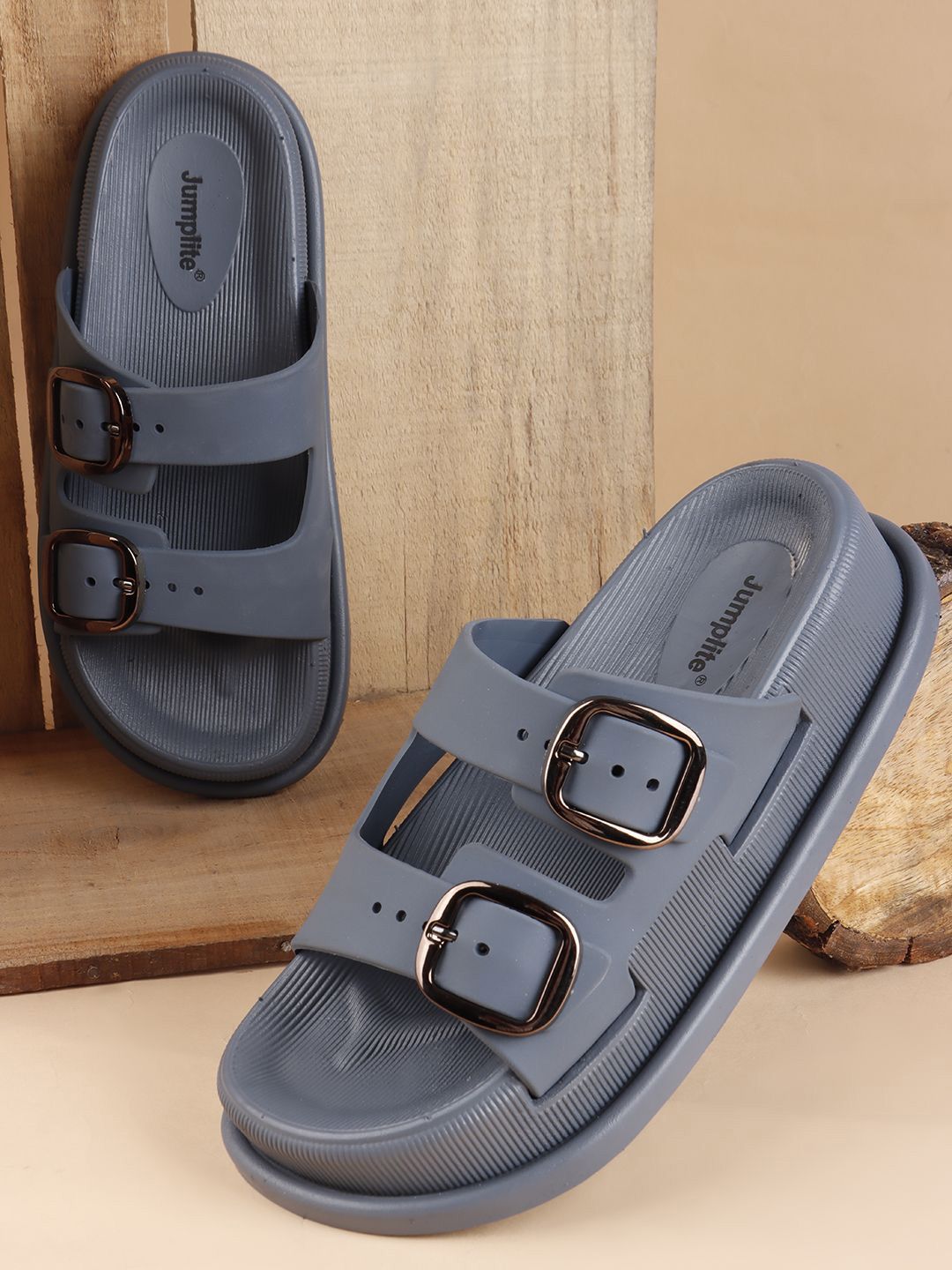 JUMPLITE Women Open Toe Flats-picture-19