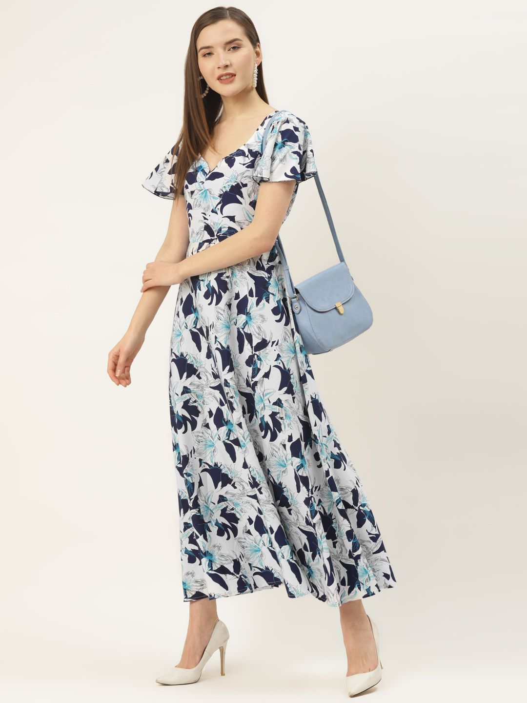 Deewa Women Floral Printed A-Line Maxi Dress-picture-16