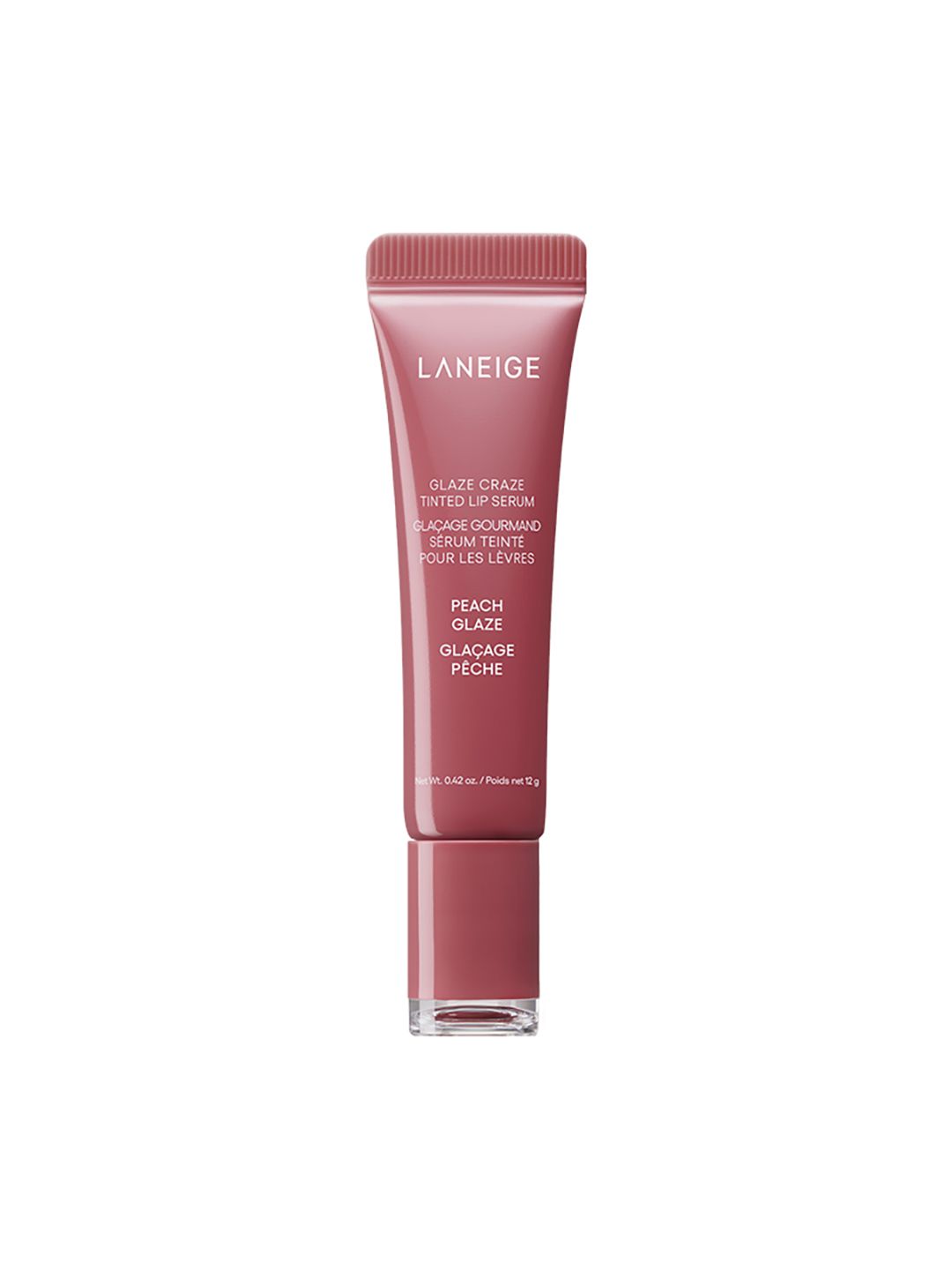 LANEIGE Glaze Craze Tinted Lip Serum with Argan Ceramides 12g - Peach Glaze-picture-43