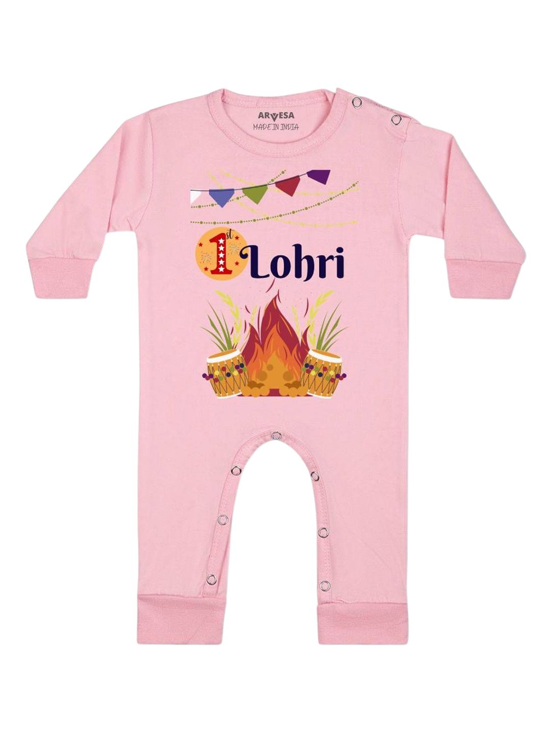 Arvesa My First Lohri Printed Bodysuit-picture-47