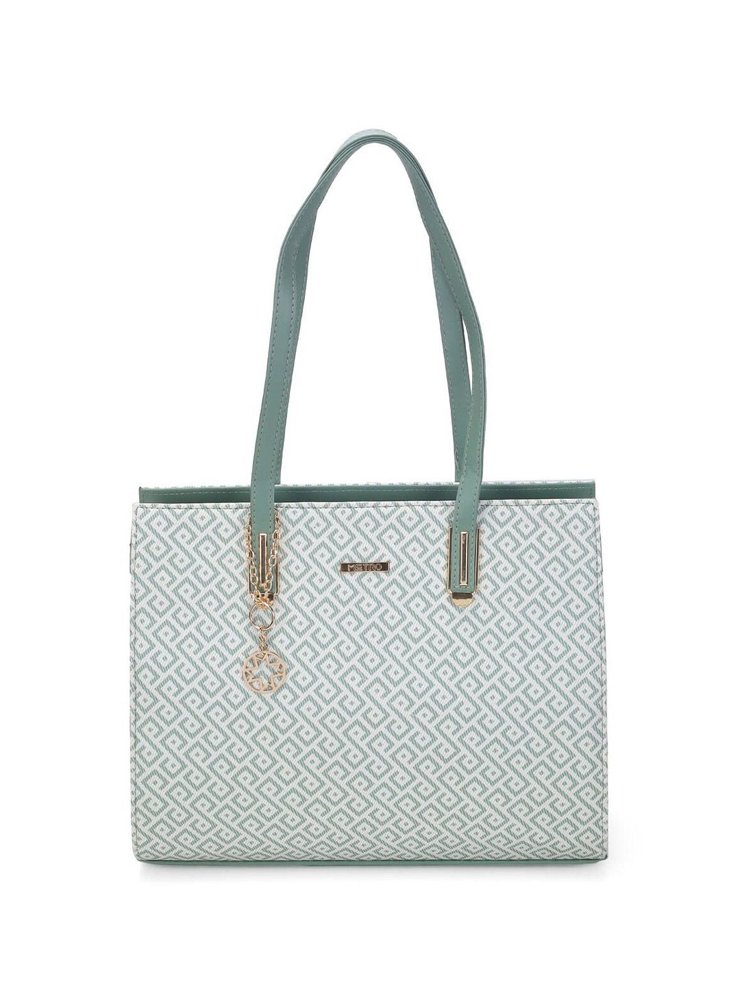 Metro Women Geometric Structured Shoulder Bag-picture-11