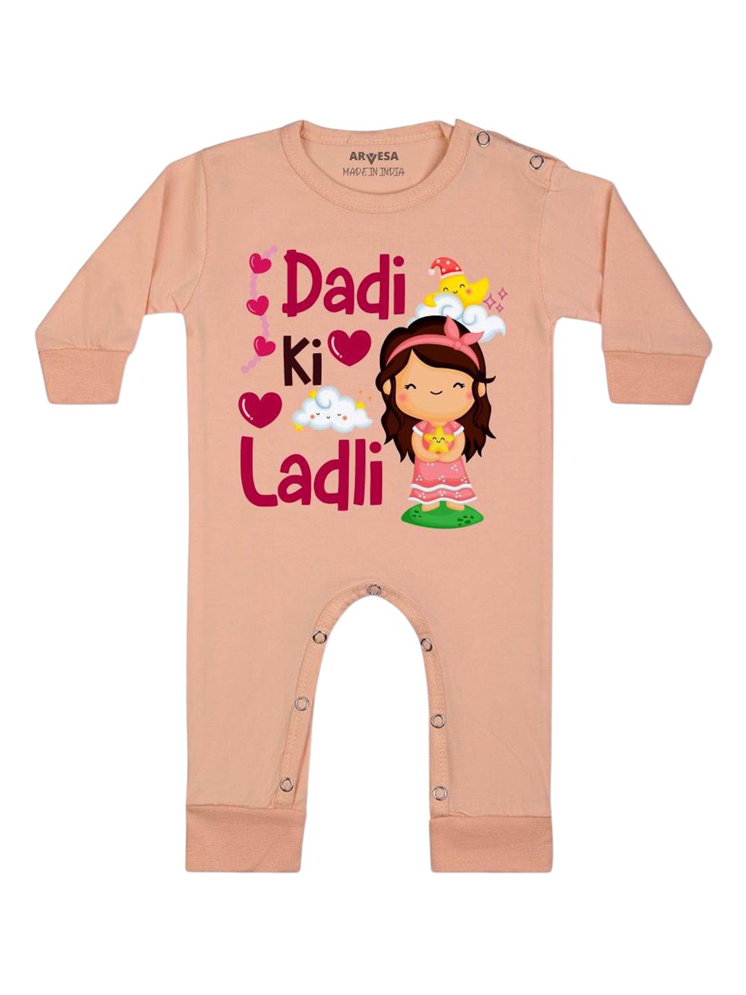 Arvesa Dadi Ki Ladli Printed Bodysuit-picture-18