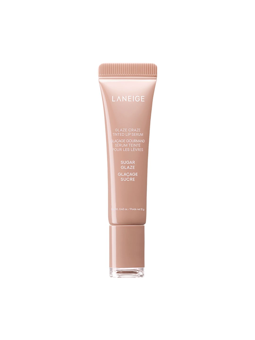 LANEIGE Glaze Craze Tinted Lip Serum with Argan Ceramides 12g - Sugar Glaze-picture-42