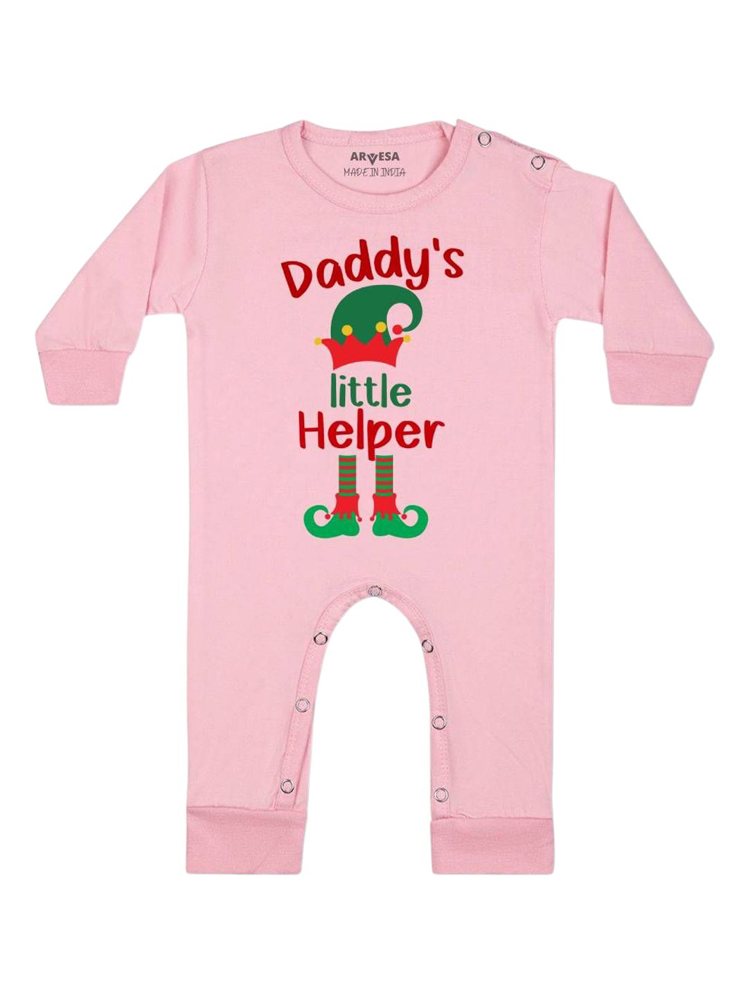 Arvesa My First Christmas Printed Bodysuit-picture-22