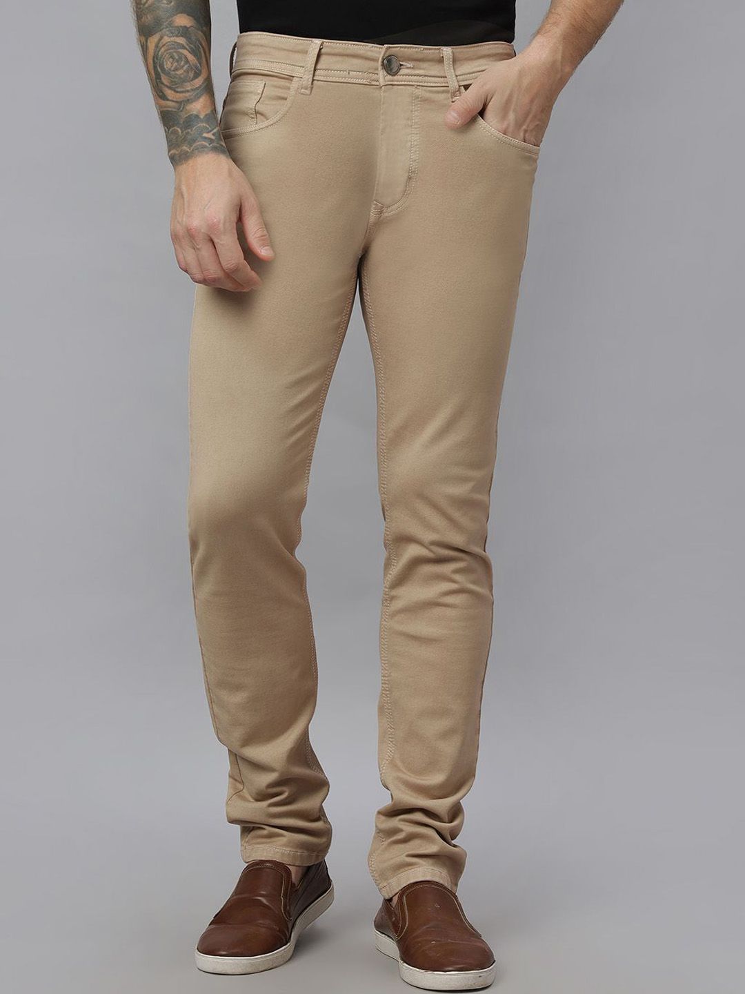 RJ Denim Men Narrow Slim Fit Mid-Rise Cotton Jeans-picture-20