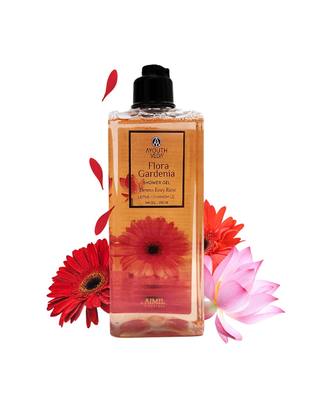 AYOUTHVEDA Flora Gardinia Shower Gel - 250 ml-picture-36