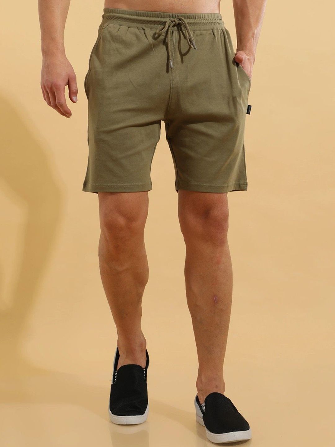 GREEN AGE Men Solid Shorts-picture-24
