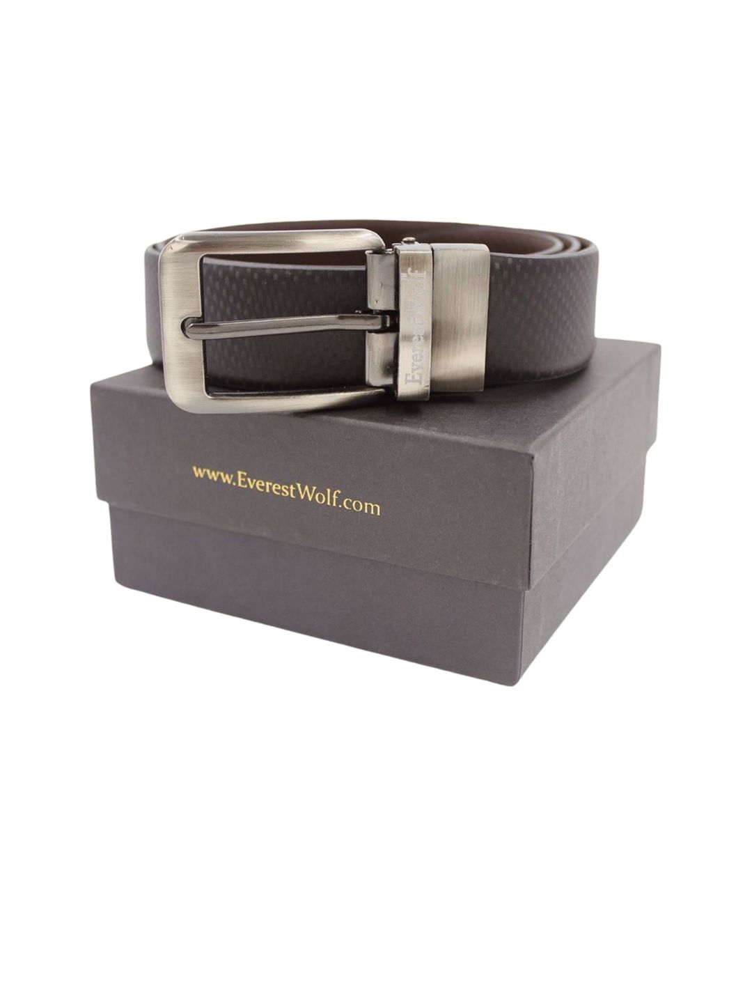 Everestwolf Men Textured Leather Formal Belt-picture-22
