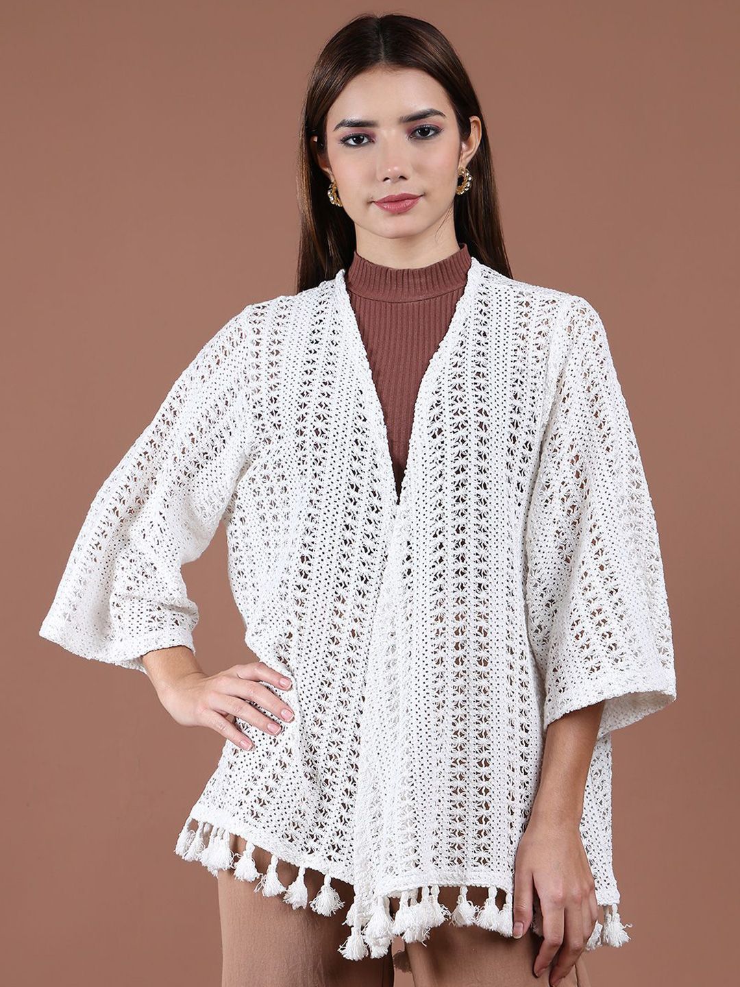 UnaOne Women Embroidered Shrug-picture-54