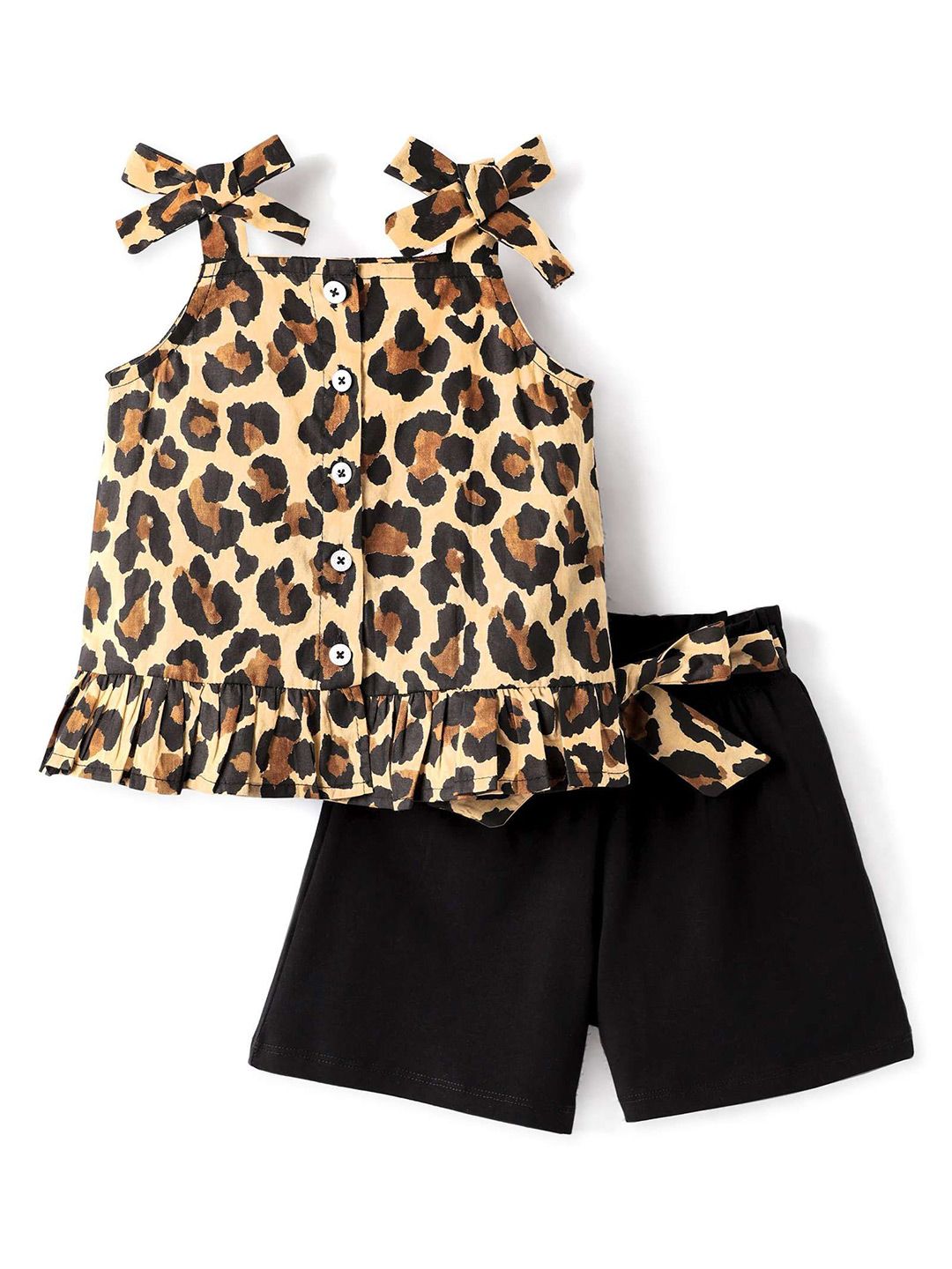 CrayonFlakes Girls Printed Top with Shorts-picture-33