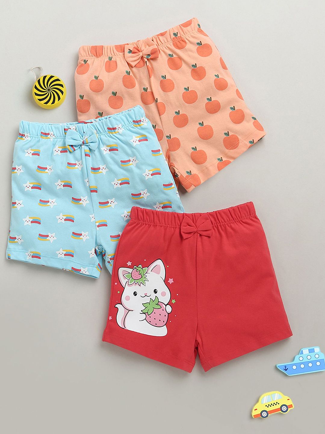 BUMZEE Girls Printed Shorts-picture-16