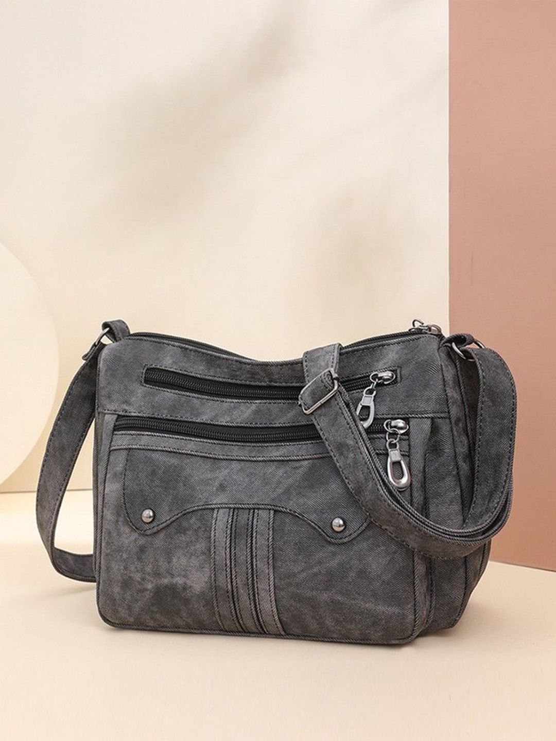 corsica DressBerry PU Structured Handheld Bag with Fringed-picture-20
