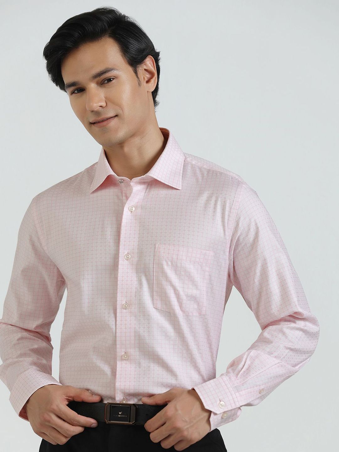 Blackberrys Men Slim Fit Opaque Casual Shirt-picture-34