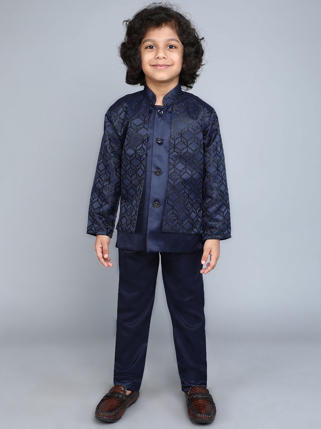FOURFOLDS Boys Printed 2-Piece Suit-picture-18