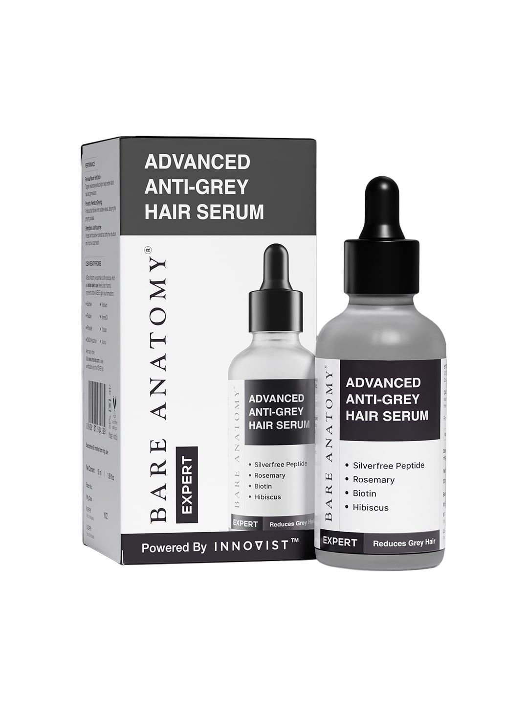Bare Anatomy Advanced Anti-Grey Hair Serum To Reduce Hair & Beard Greying - 50 ml-picture-21