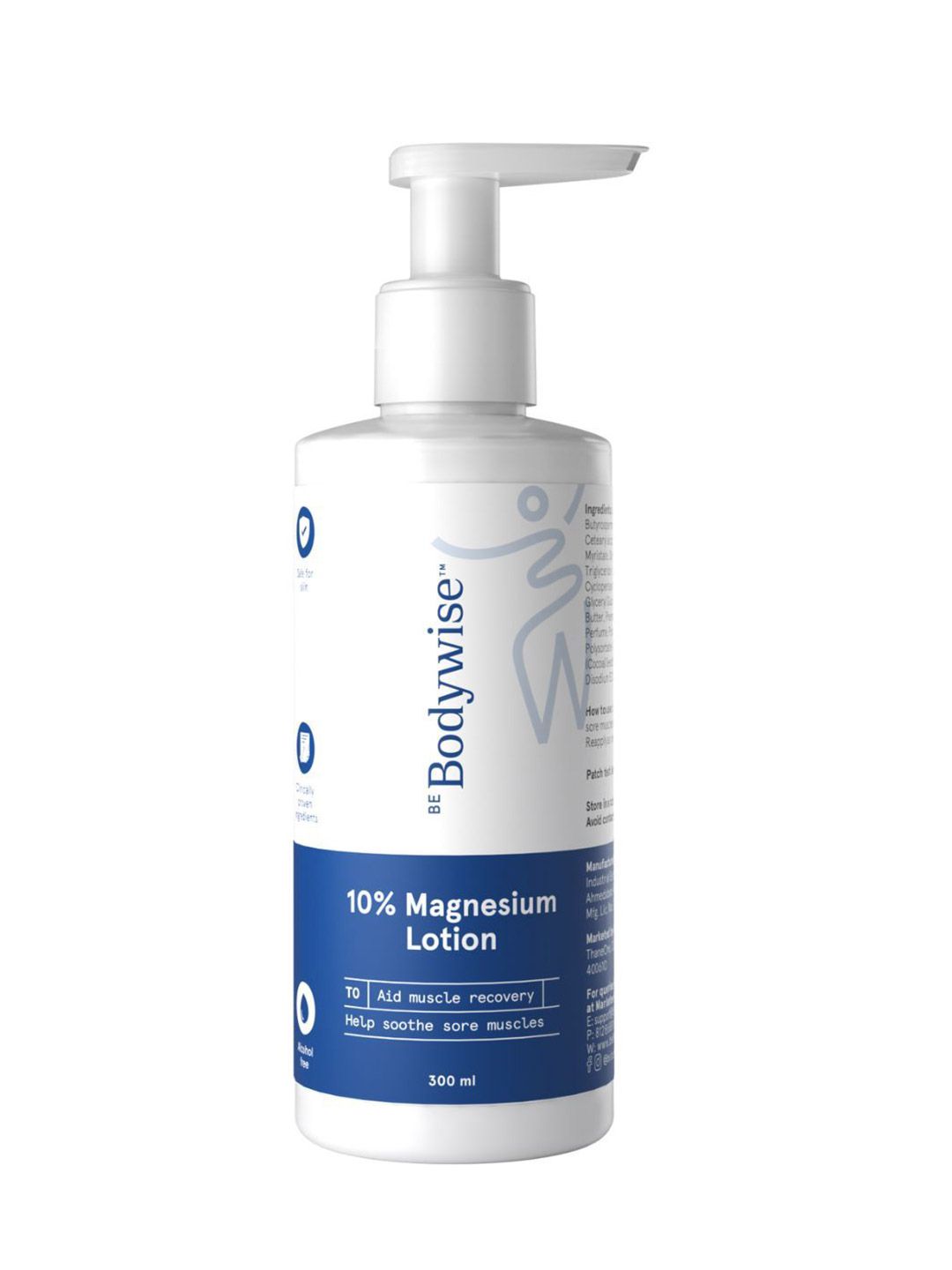 Be Bodywise 10% Magnesium Body Lotion - 300 ml-picture-9