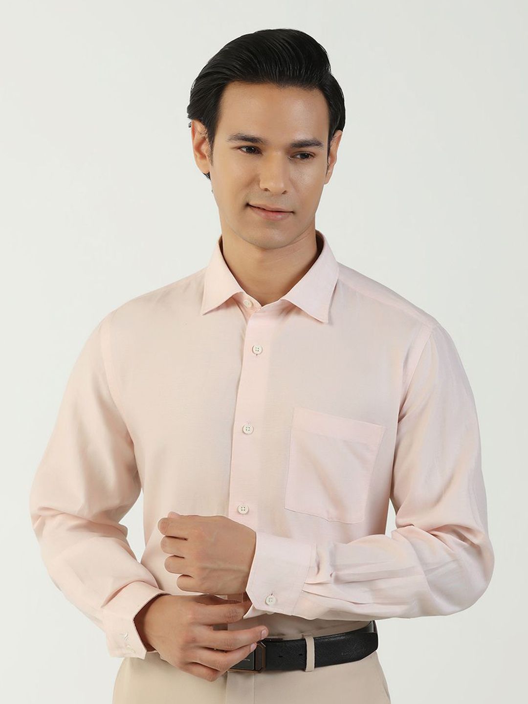 Blackberrys Men Slim Fit Opaque Casual Shirt-picture-25