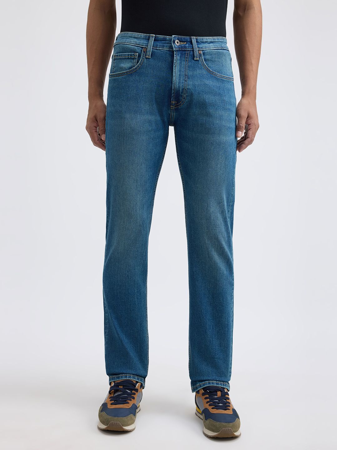 Pepe Jeans Men Straight Fit Light Fade Stretchable Jeans-picture-39