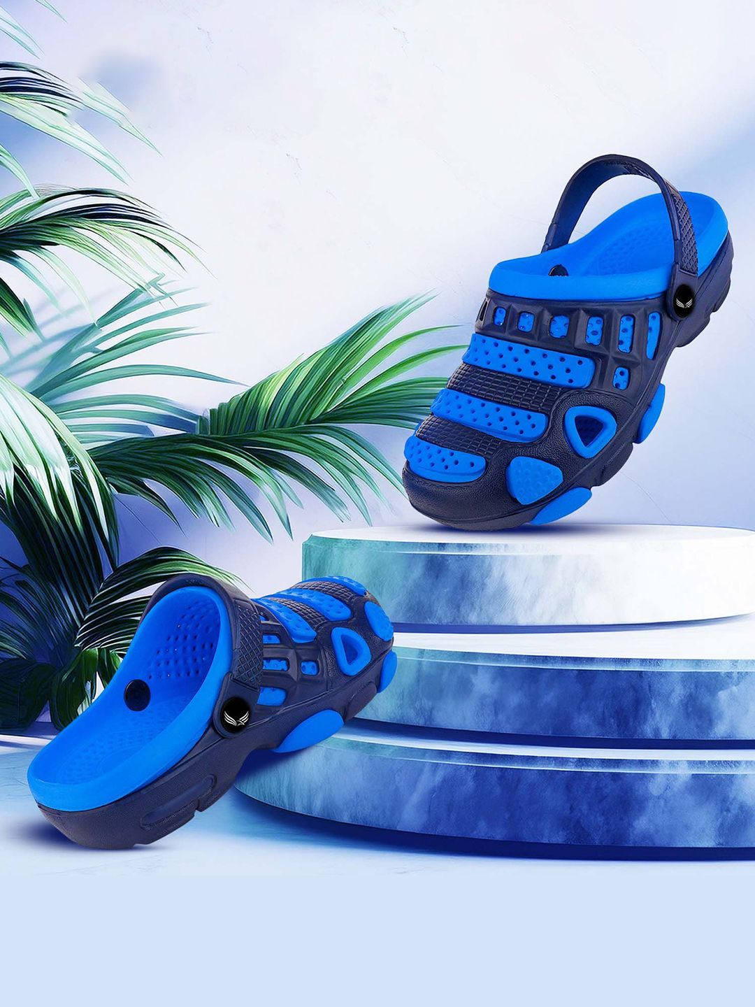 BERSACHE Boys Pack Of 2 Clogs Flip-Flops-picture-30