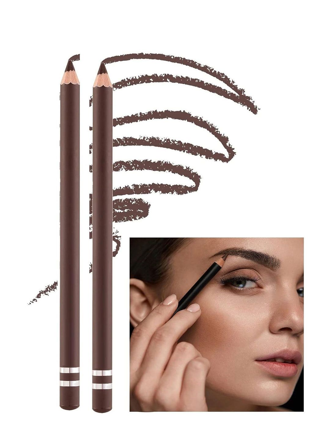 VBA Long Lasting & Waterproof Eyebrow Pencil - 6 g - Brown-picture-36