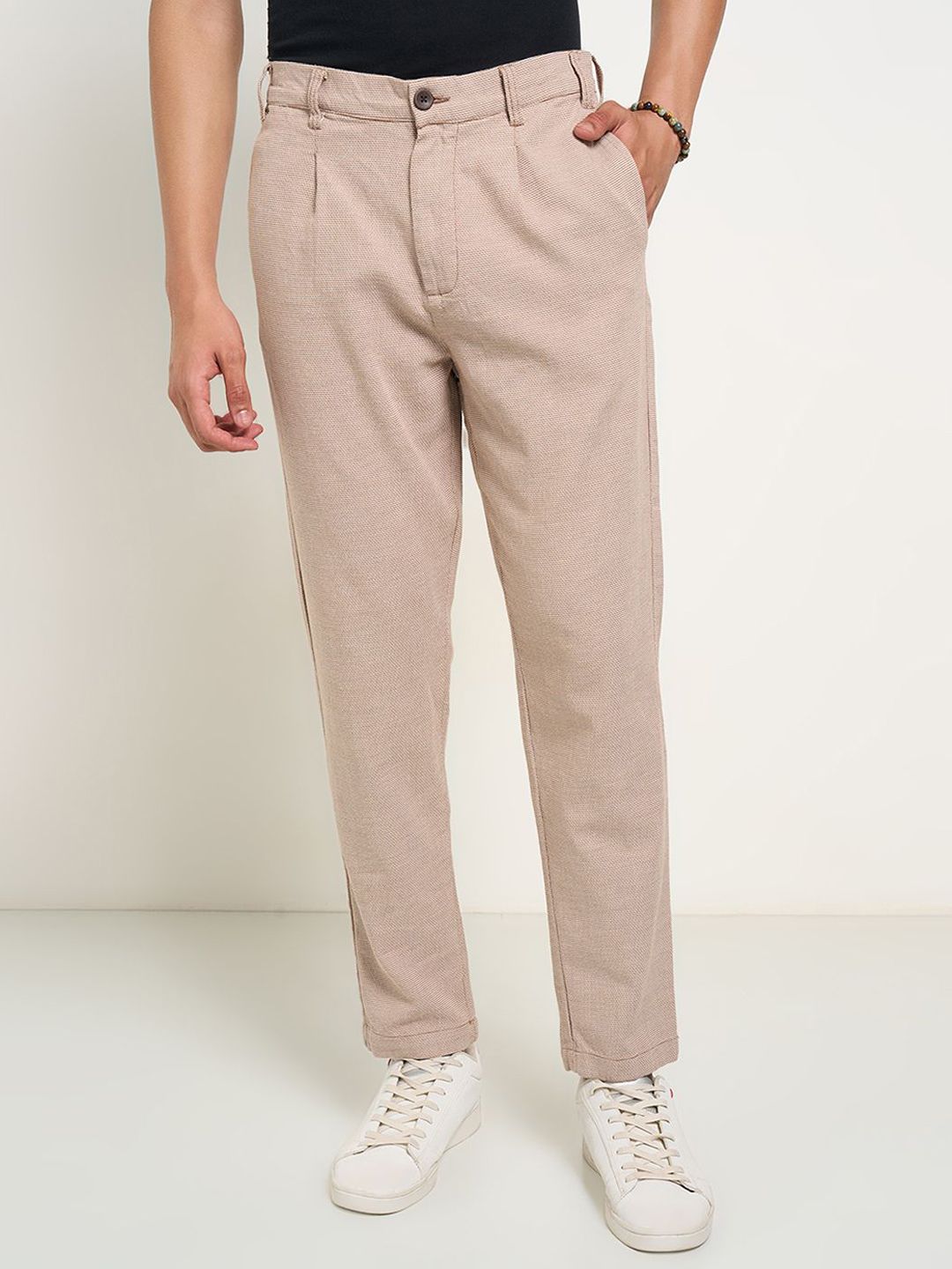 7 Alt by Pantaloons Men Slim Fit Trousers-picture-26