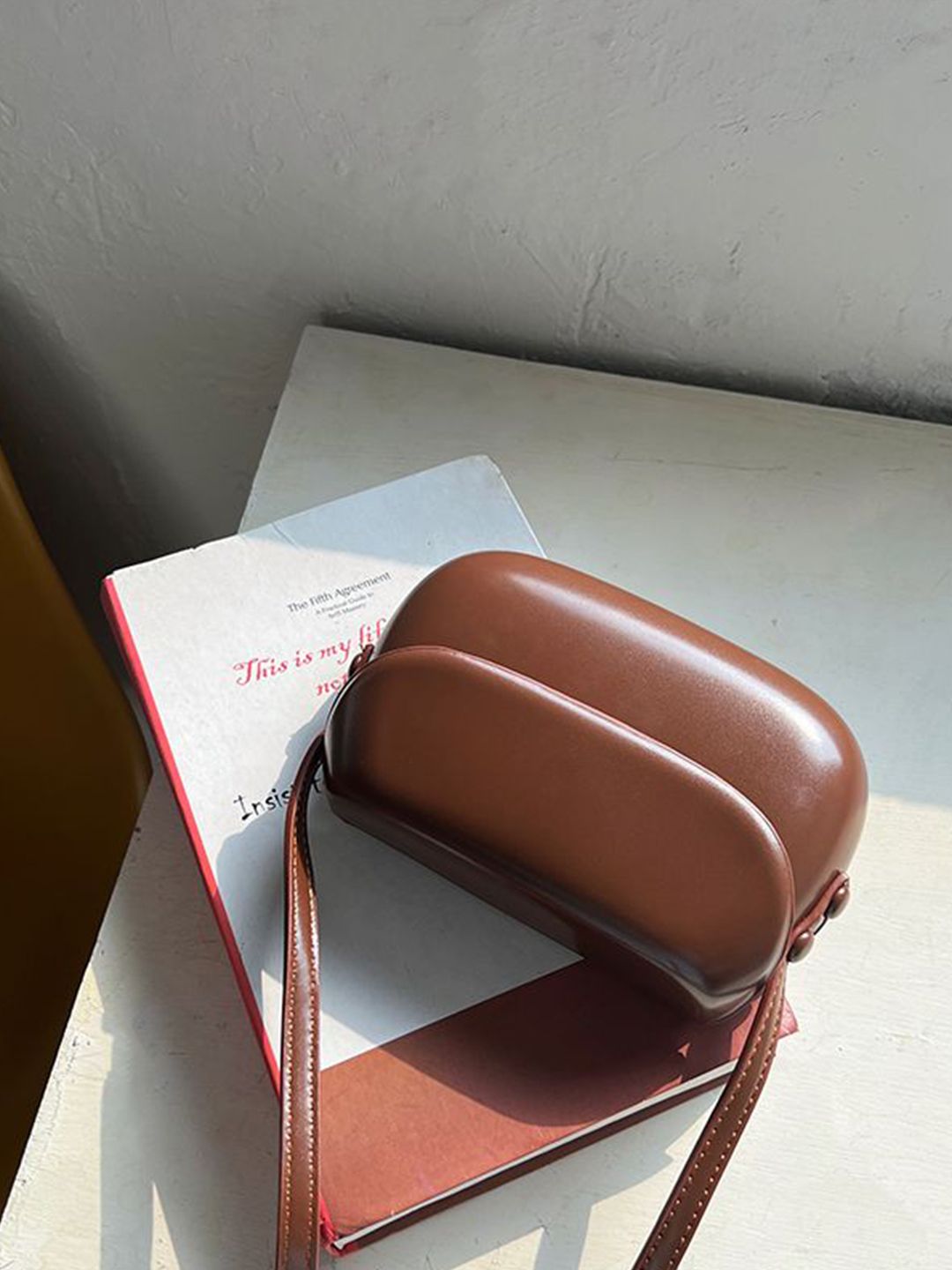 corsica DressBerry Embellished PU Oversized Structured Hobo Bag with Bow Detail-picture-15