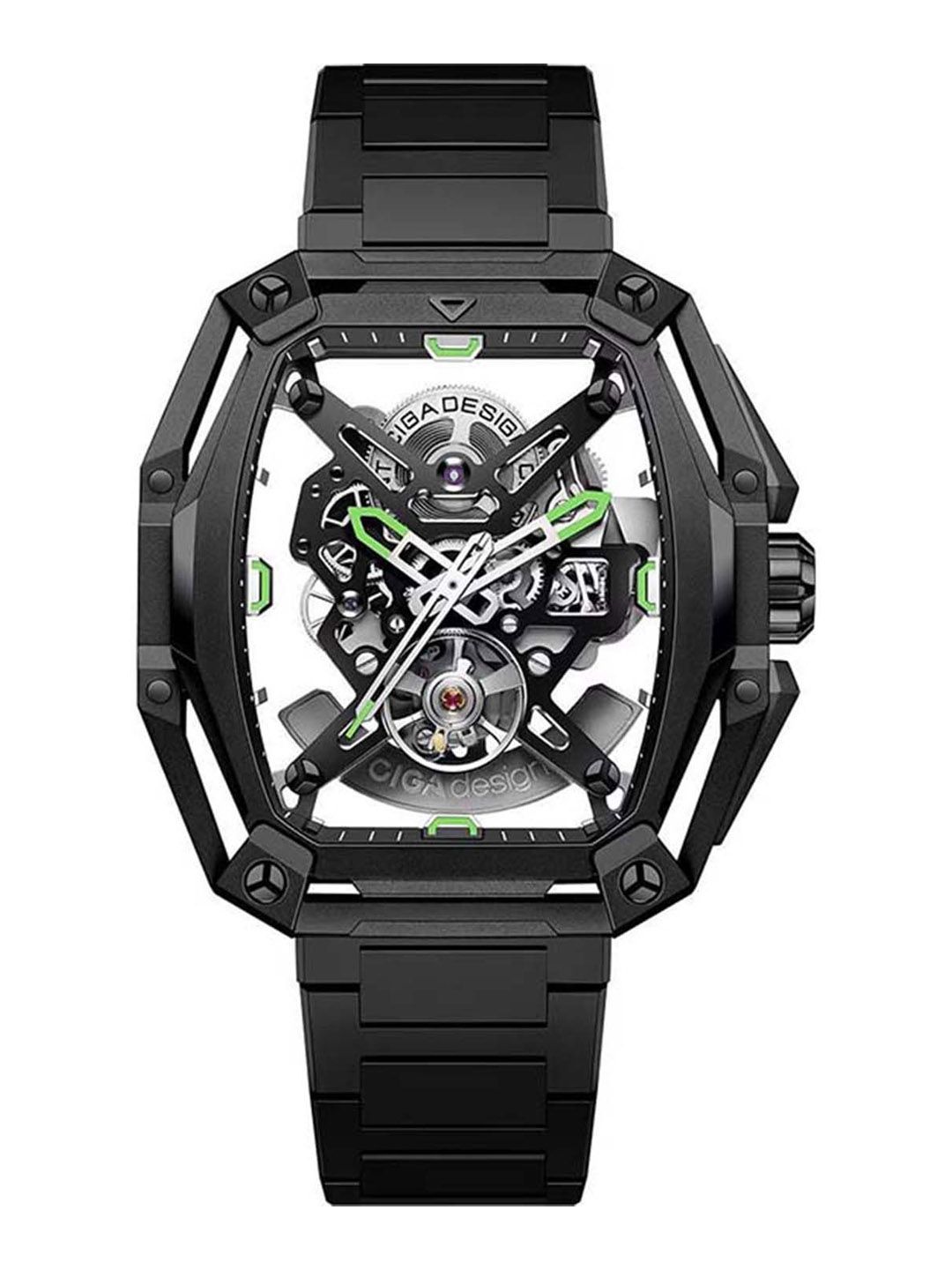 CIGA Design Men Dial & Stainless Steel Straps Analogue Automatic Motion Powered Watch Z035-BB01-W1B-picture-49
