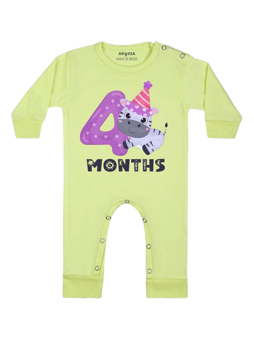 Arvesa 4 Month Printed Bodysuit-picture-27
