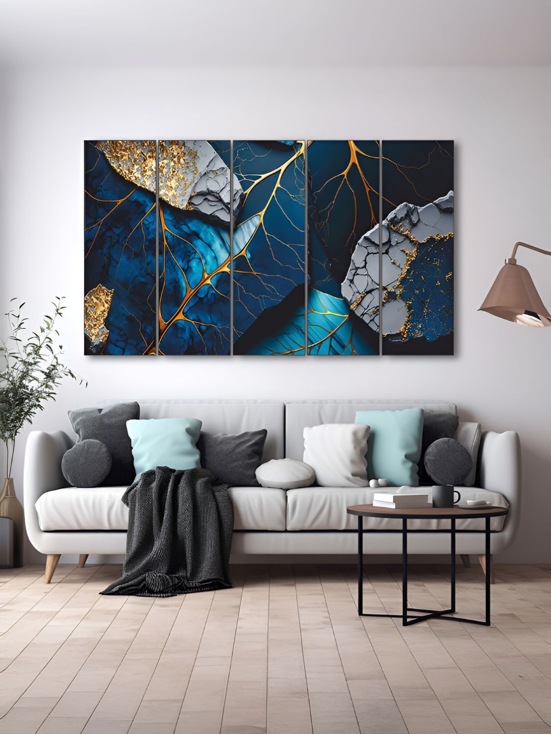 The Castle Decor Multicoloured 1 Piece Wood Other Wall Paintings-picture-21