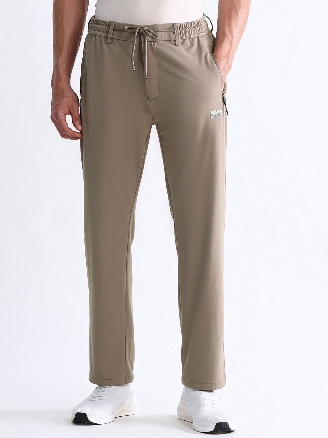 USPA Sport Men Slim-Fit Mid Rise Track Pants-picture-27