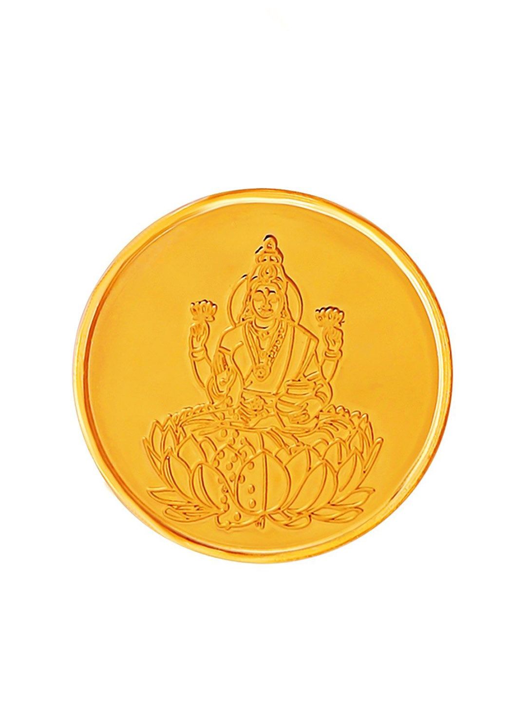 Swarnavarsham Muthoot Pappachan Hallmarked 22KT Lakshmi Gold Coin 2 Gm-image-38