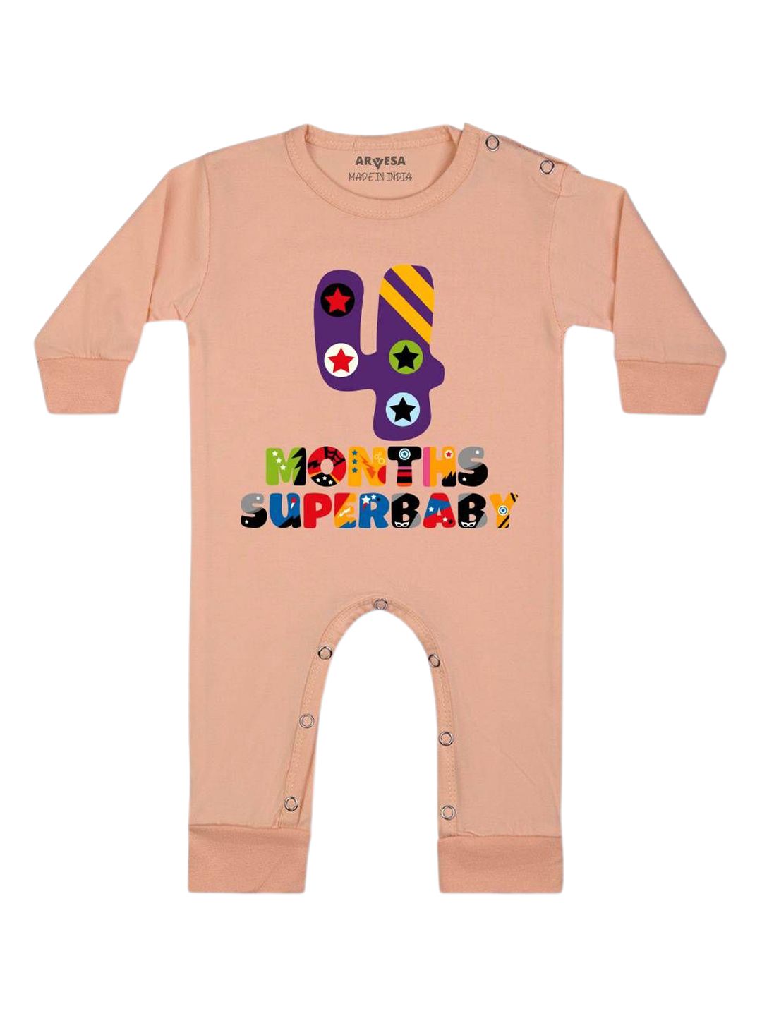 Arvesa 4 Month Printed Bodysuit-picture-16