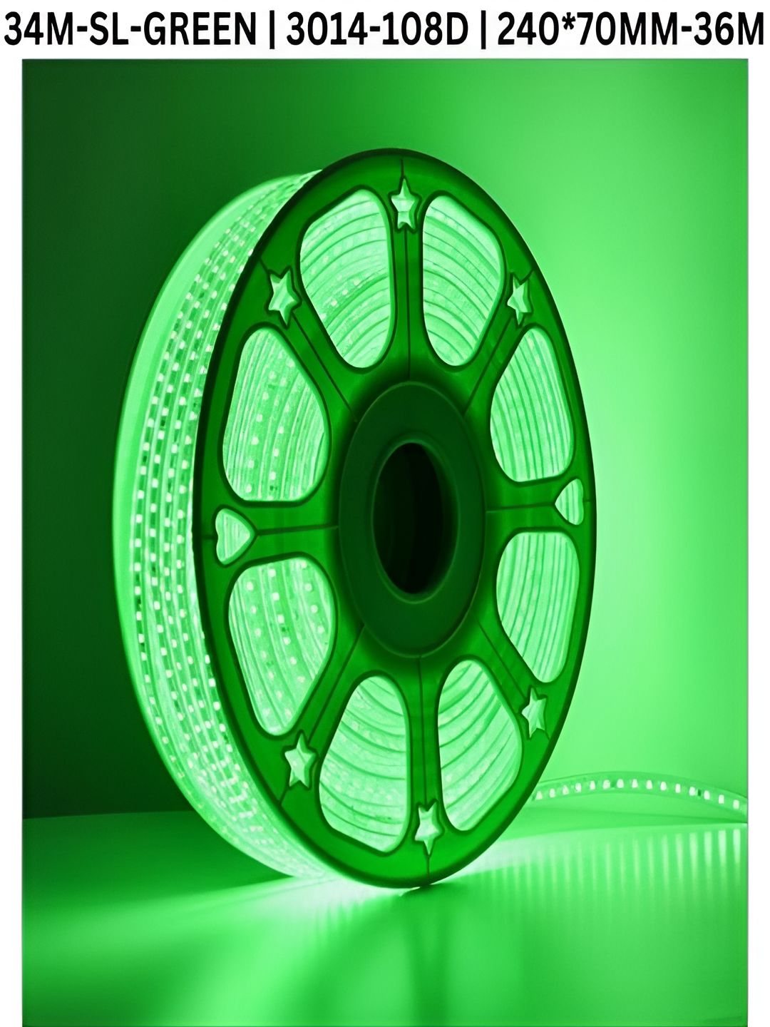 KAVYARA Green Rice Shape String Lights-picture-36