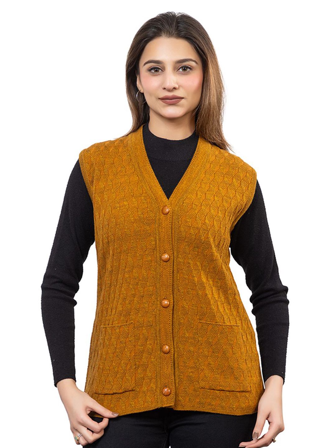 TWENTY ME Women Woollen Sweater Vest-picture-15