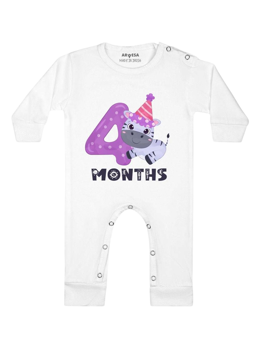 Arvesa 4 Month Printed Bodysuit-picture-14