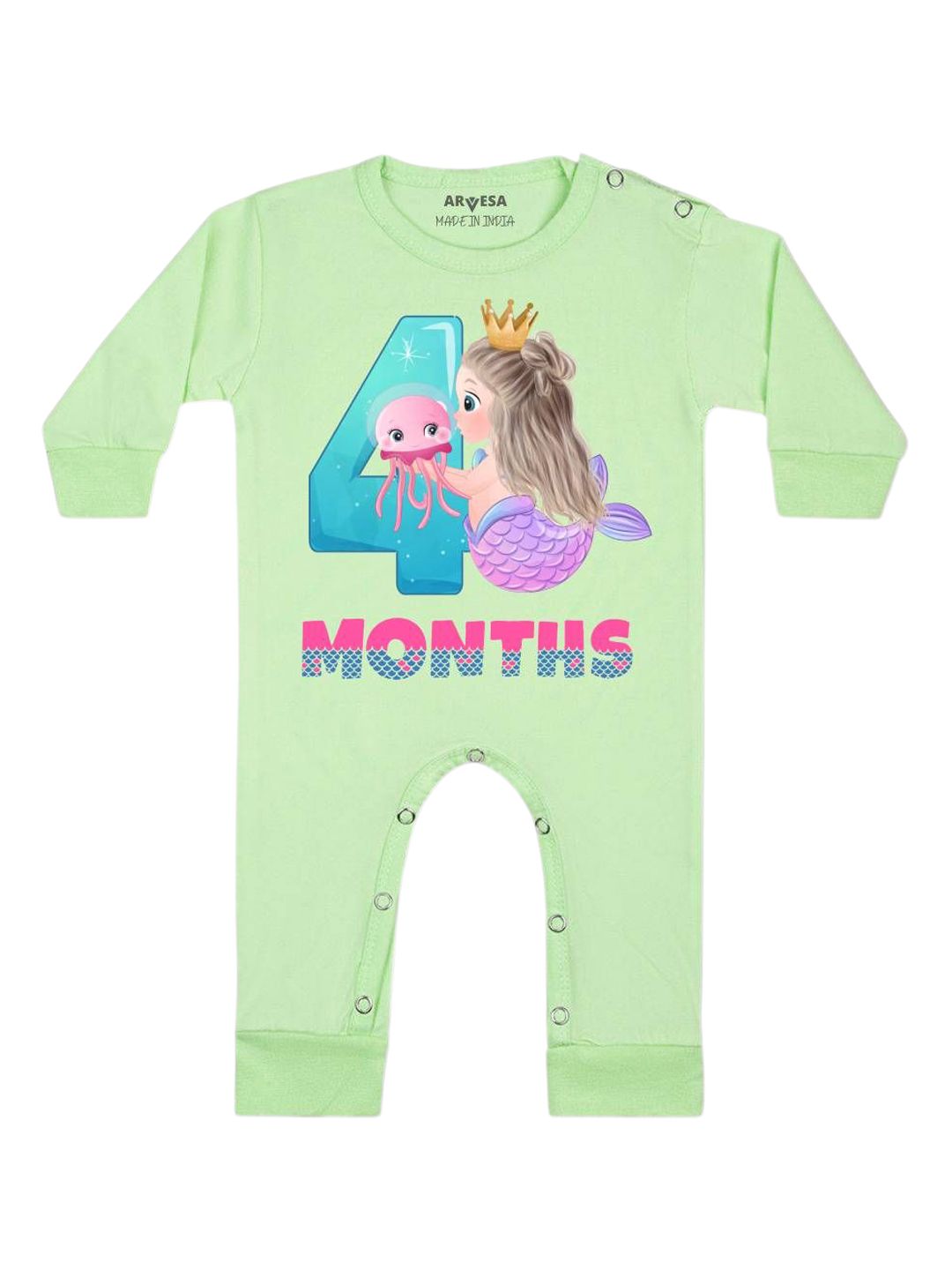 Arvesa 4 Month Printed Bodysuit-picture-12