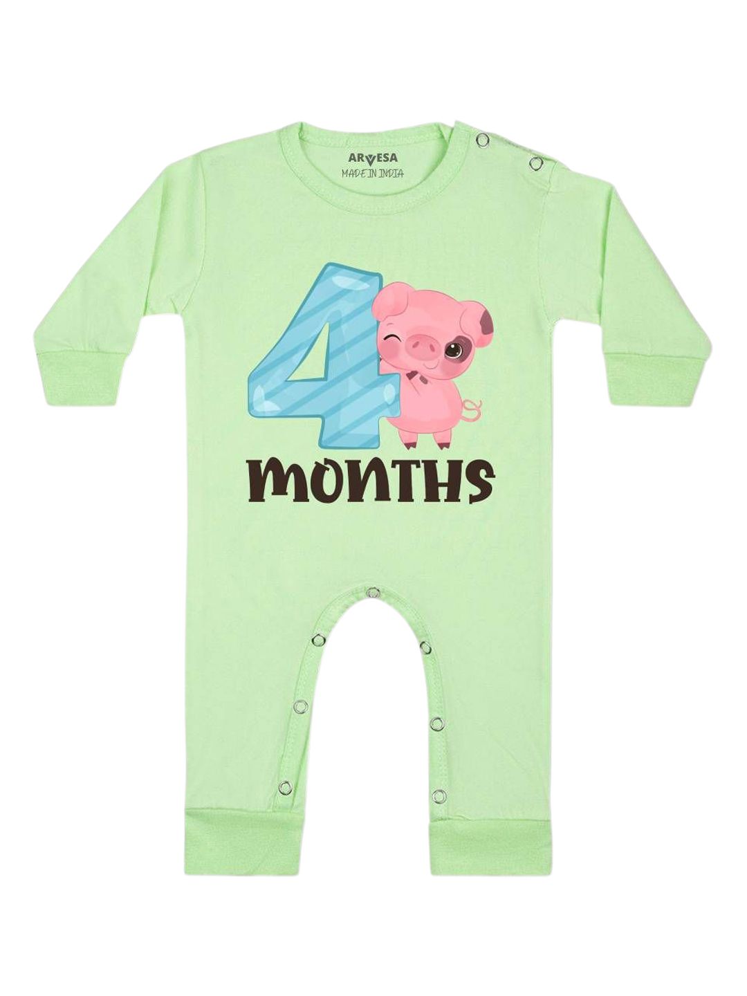 Arvesa 4 Month Printed Bodysuit-picture-31