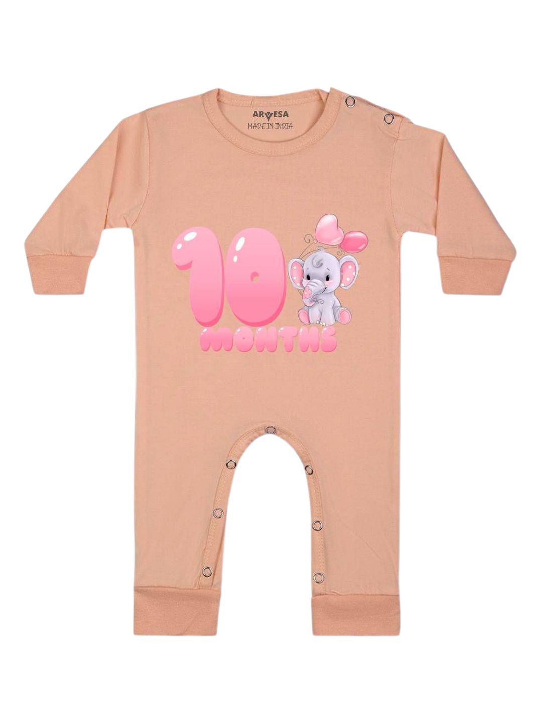 Arvesa 10 Month Printed Bodysuit-picture-11
