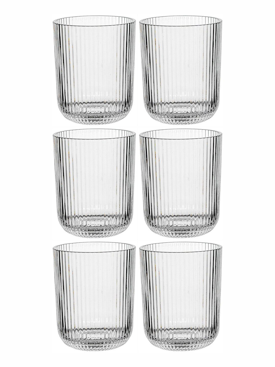 GOODHOMES Transparent 6 Pieces Water Glass Dishwasher Safe 250ml-image-34