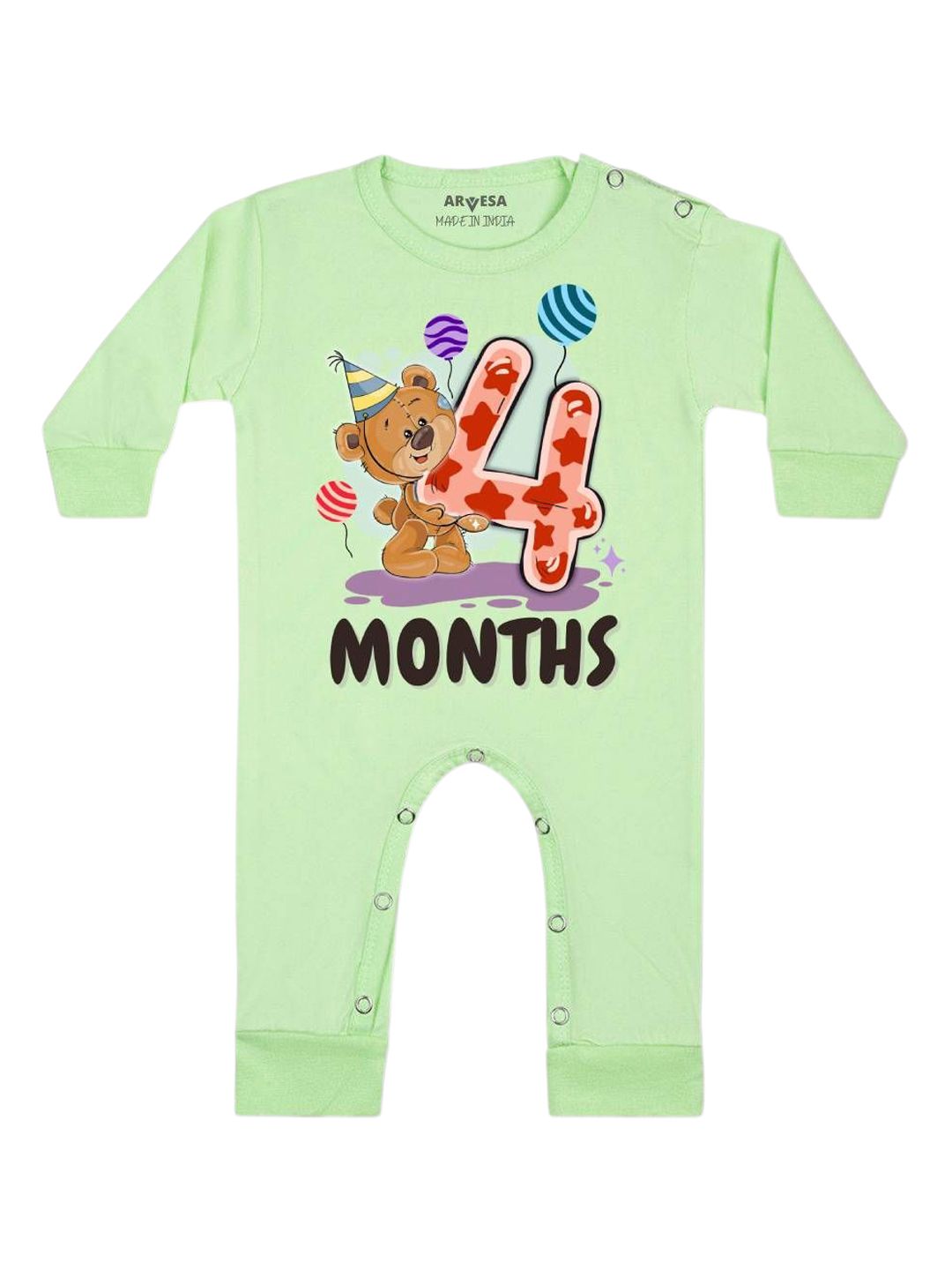 Arvesa 4 Month Printed Bodysuit-picture-21