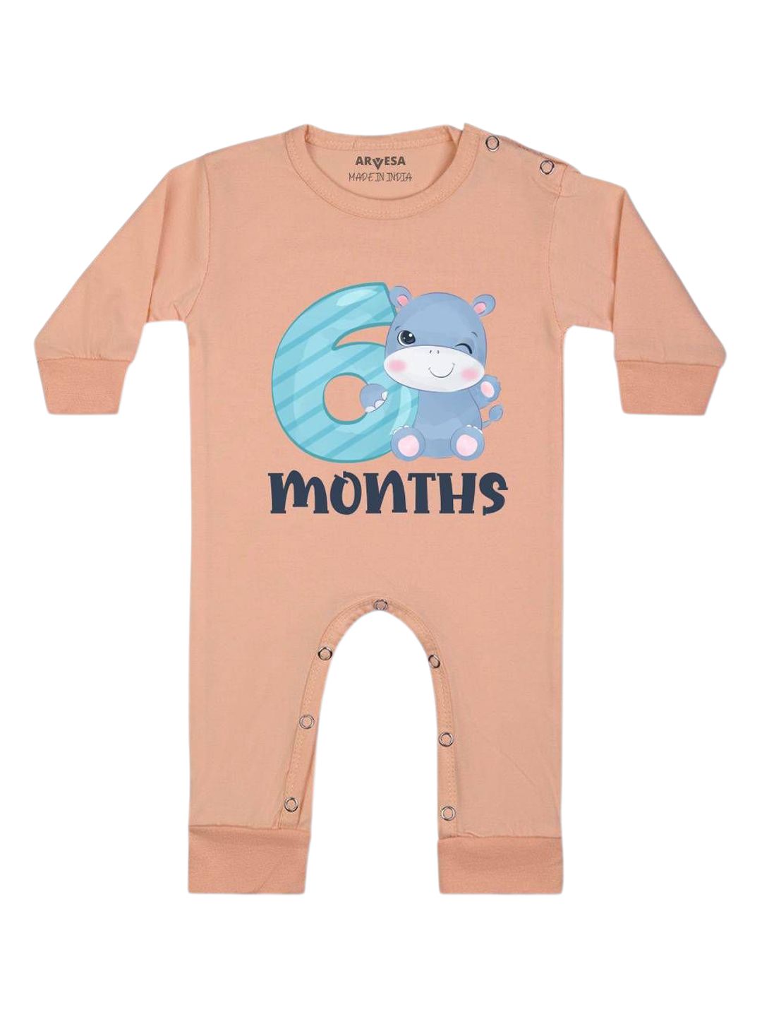 Arvesa 6 Month Printed Bodysuit-picture-18