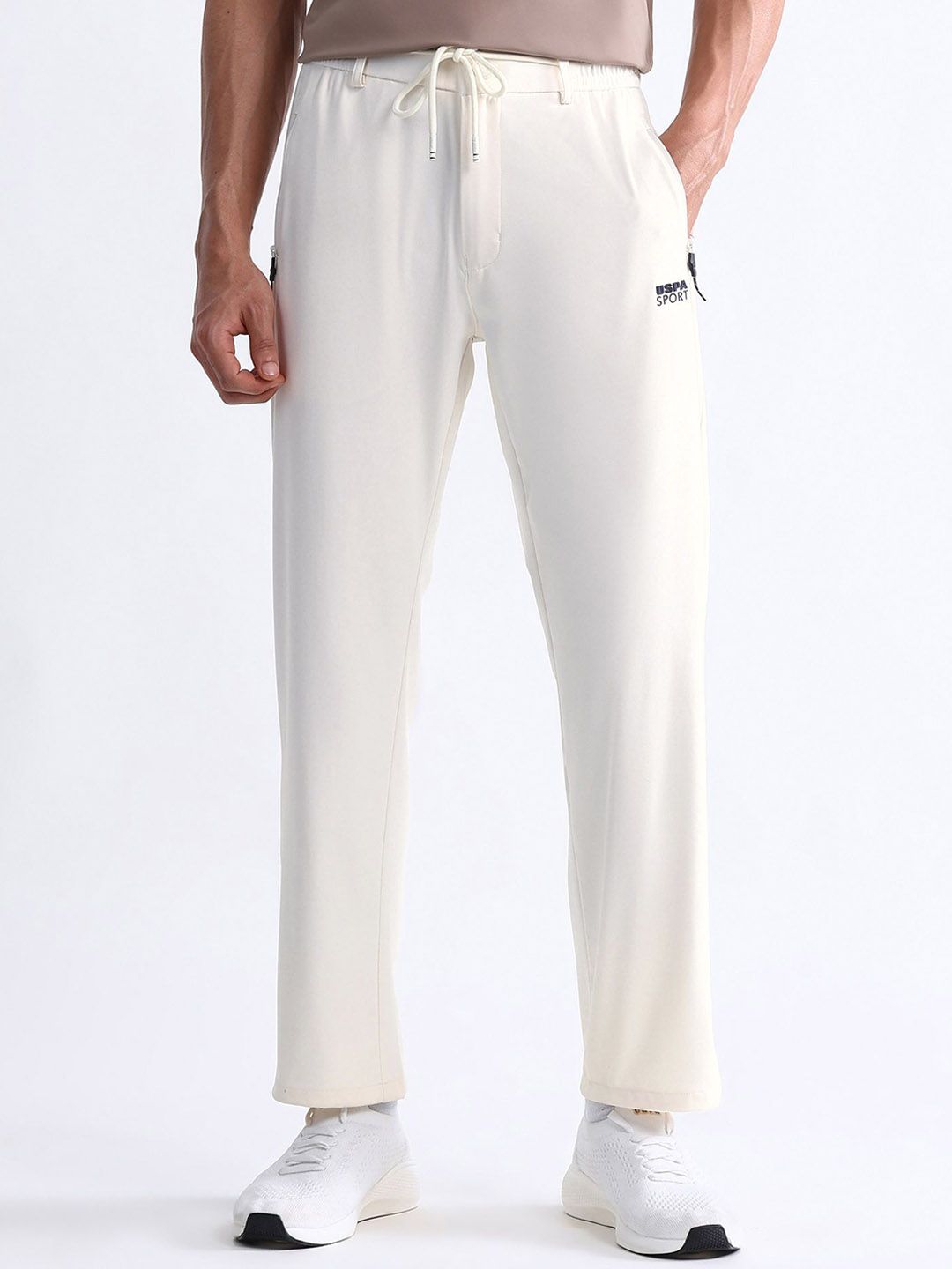 USPA Sport Men Slim-Fit Mid Rise Track Pants-picture-38